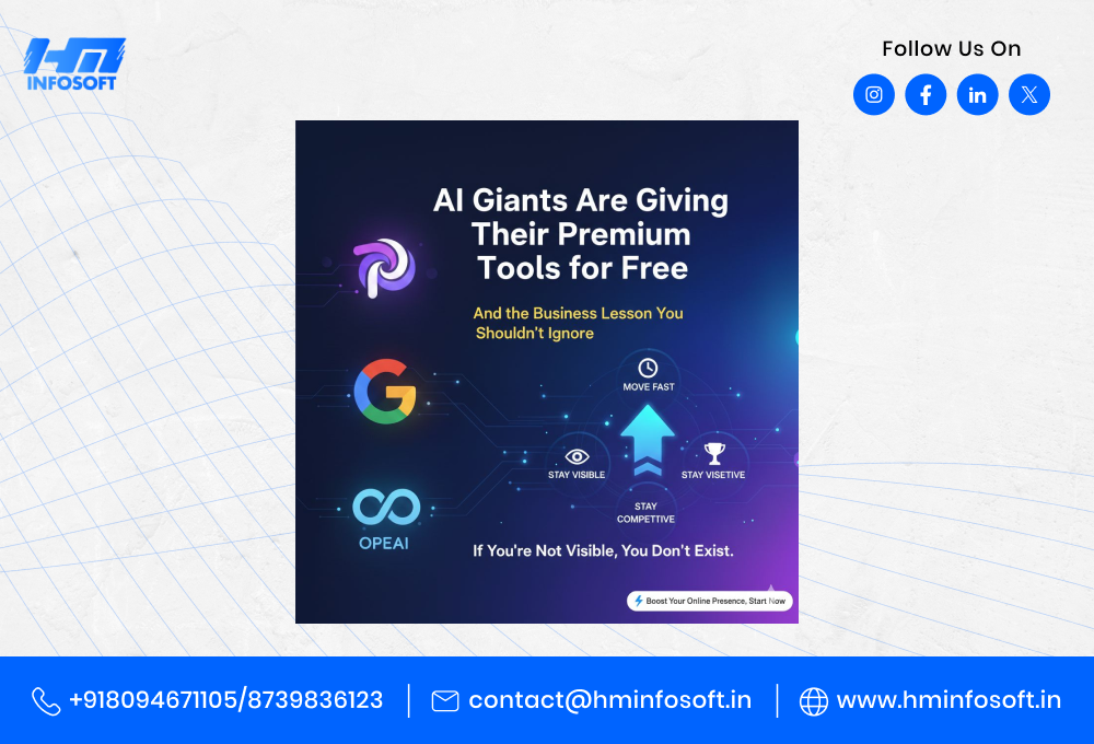 AI Giants Are Giving Their Premium Tools for Free — And Here’s the Business Lesson You Shouldn’t Ignore