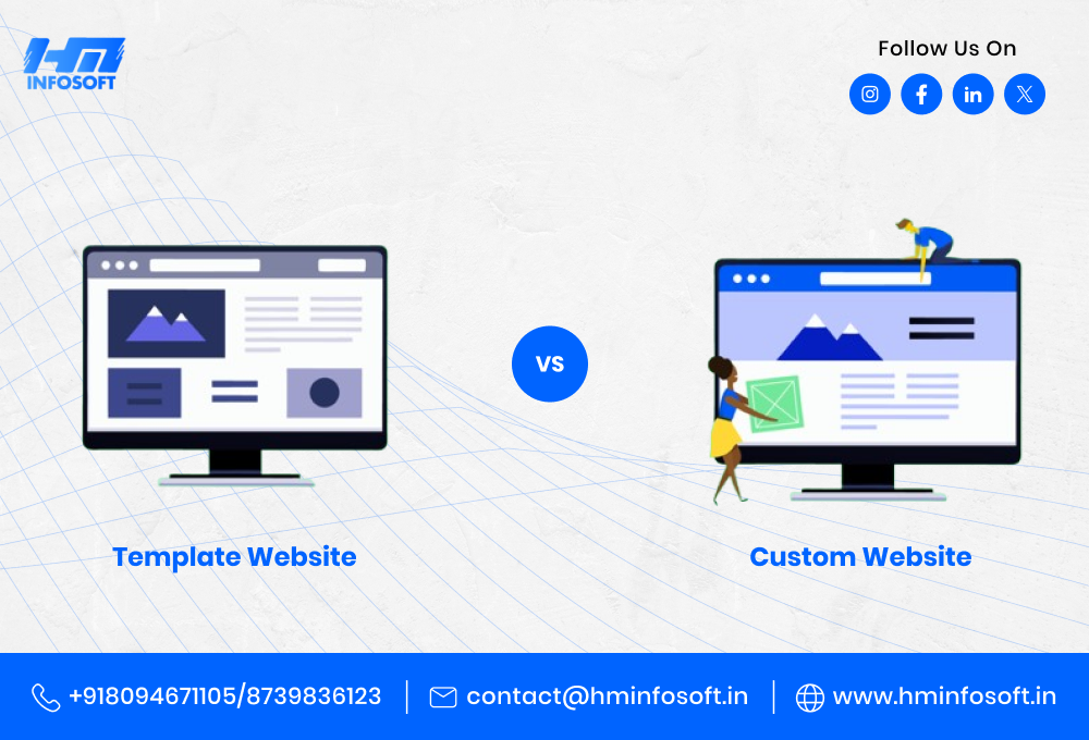 Custom Website vs Template Website – Which Is Better for Your Business? (2025 Complete Guide)